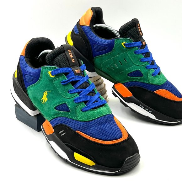 Polo Ralph Lauren Other - Polo Ralph Lauren Suede & Mesh Sneaker - RARE Colorway